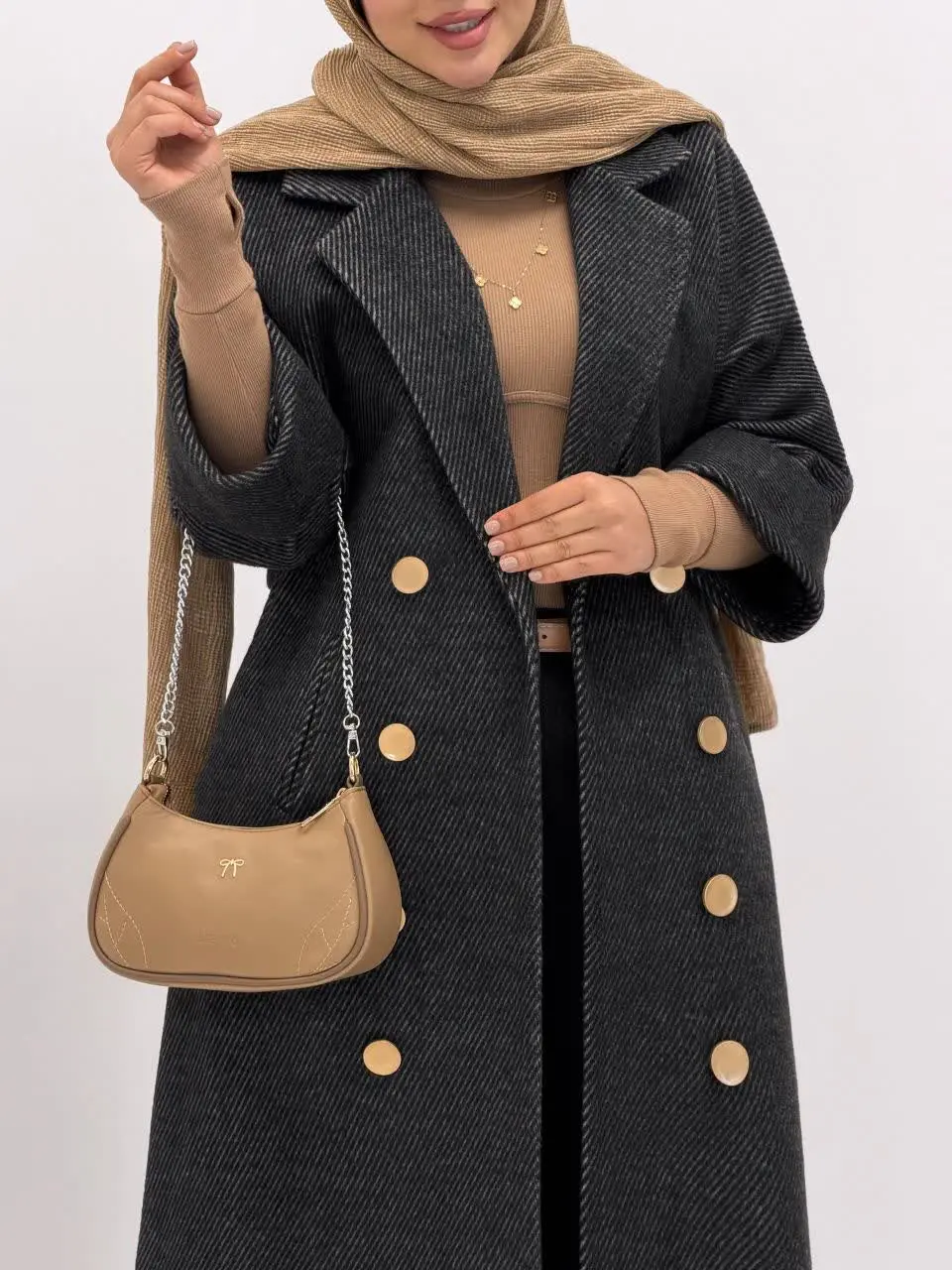 3723-پالتو فوتر نیلی